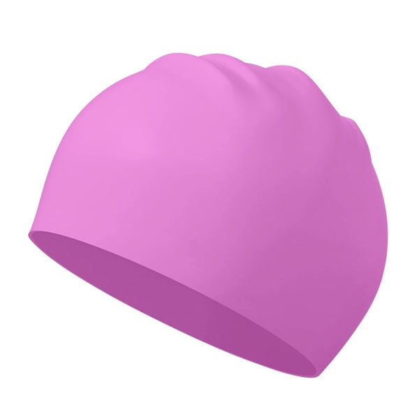 Full Color Logo Silicone Swim Cap Swimming Shower Hat
