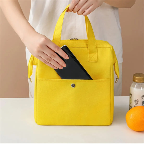 Large Capacity Handheld Insulated Bento Bag