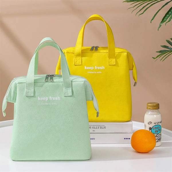 Large Capacity Handheld Insulated Bento Bag
