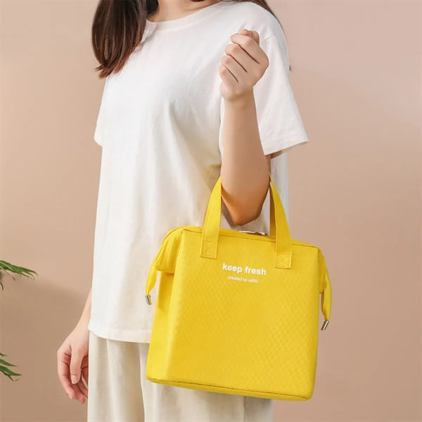 Large Capacity Handheld Insulated Bento Bag