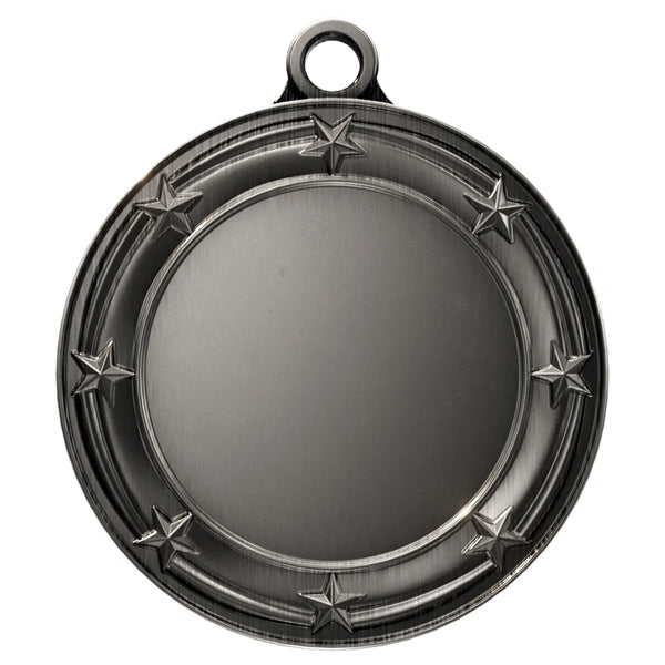 3" Express Vibraprint Star Border Insert Medal
