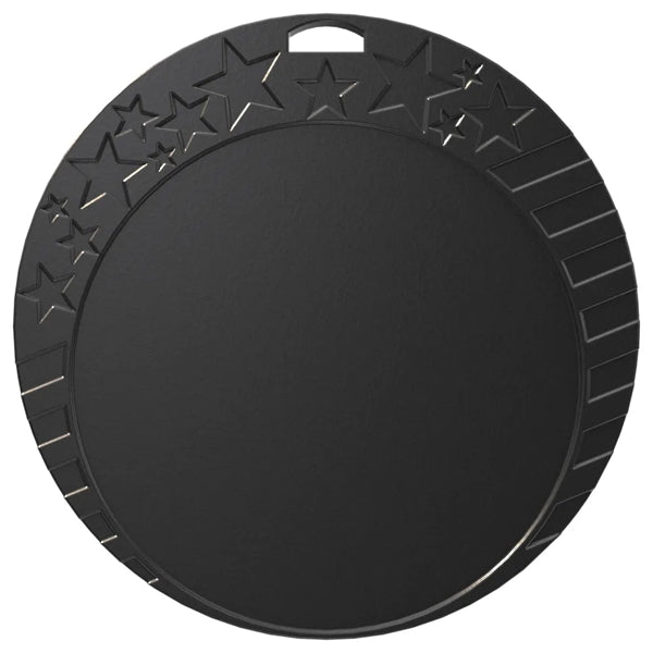 2 1/2" Express Vibraprint Spray Black Insert Medal lion