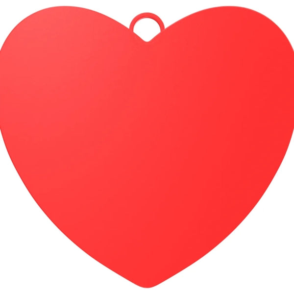 3" Express Vibraprint Heart Shaped Insert Medal
