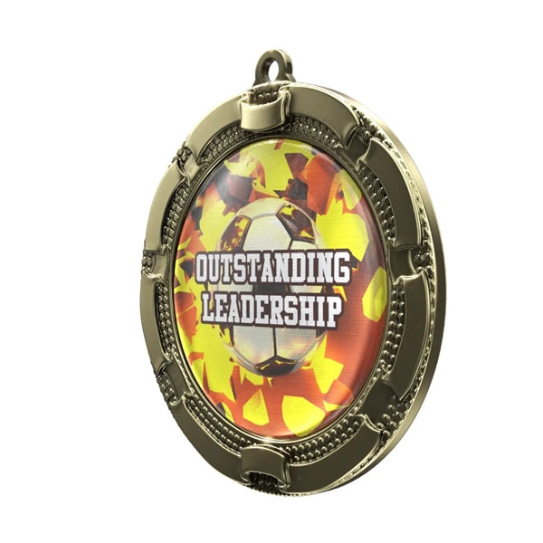 2 3/4'' Express Vibraprint Antique Insert Medal