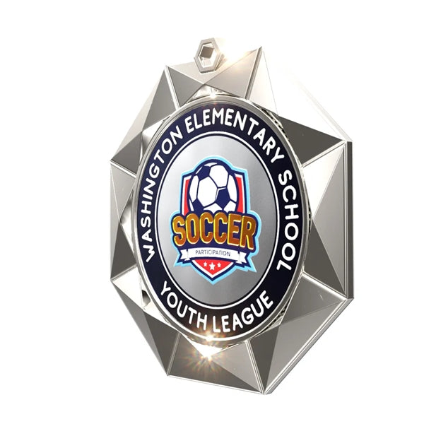 2 3/4'' Express Vibraprint Bright Insert Medal