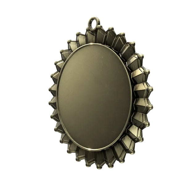 2 3/4'' Express Vibraprint Antique Insert Medal