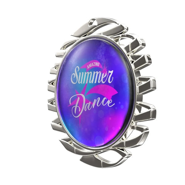 2 3/4'' Express Vibraprint Bright Insert Medal