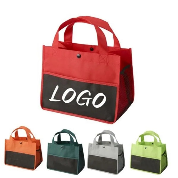 Lunch Tote Bag with Snap