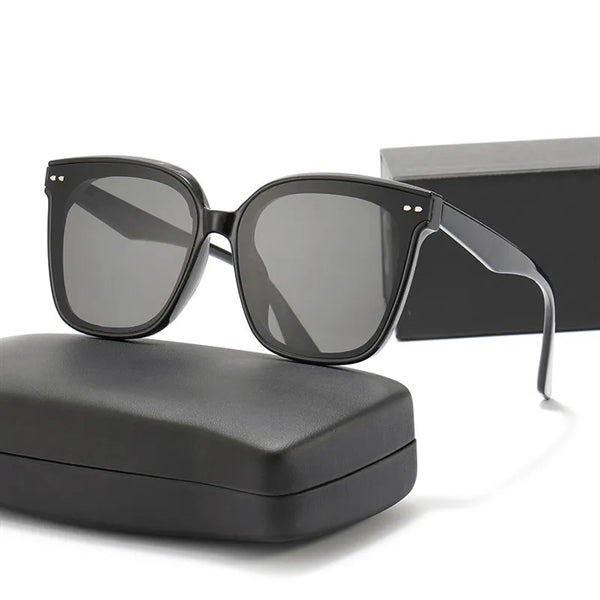 Uv Protection Large Frame Sunglasses For Women