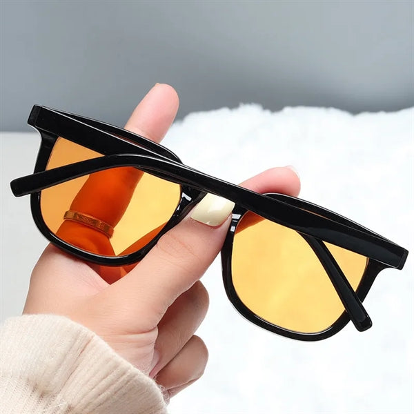 Uv Protection Large Frame Sunglasses For Women