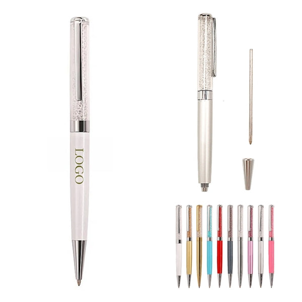 Crystal Metal Ballpoint Pens