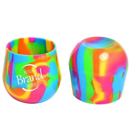 14oz Silicone Stemless Wine Cups