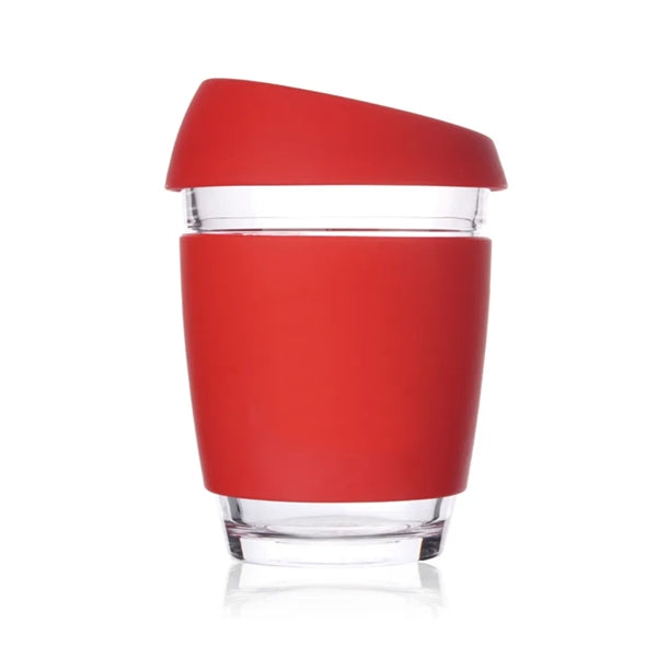 12oz Anti-Scalding Coffee Silicone Glass