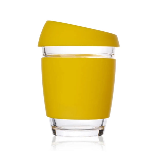 12oz Anti-Scalding Coffee Silicone Glass