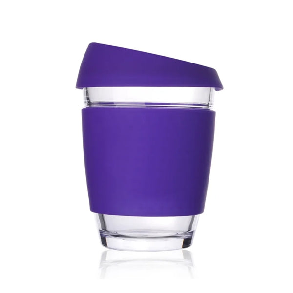 12oz Anti-Scalding Coffee Silicone Glass
