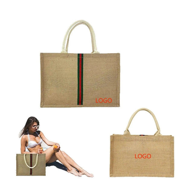 Woven Large Beach Bag Straw Handbag