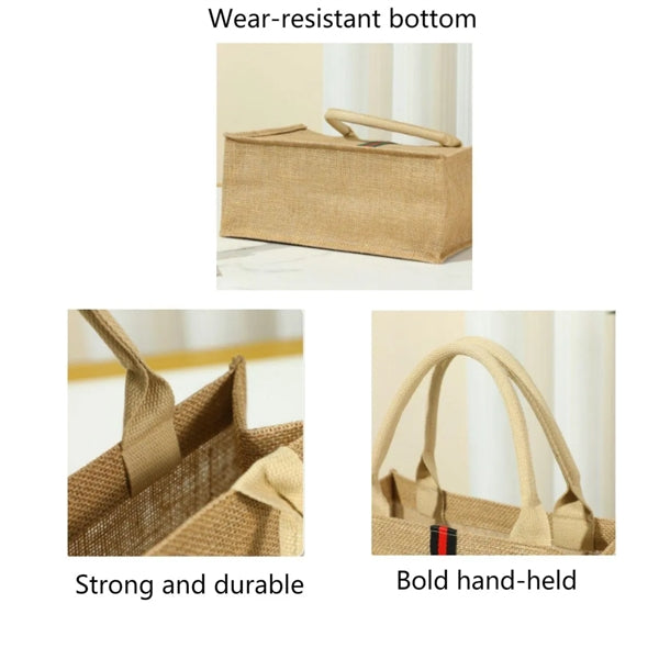 Woven Large Beach Bag Straw Handbag