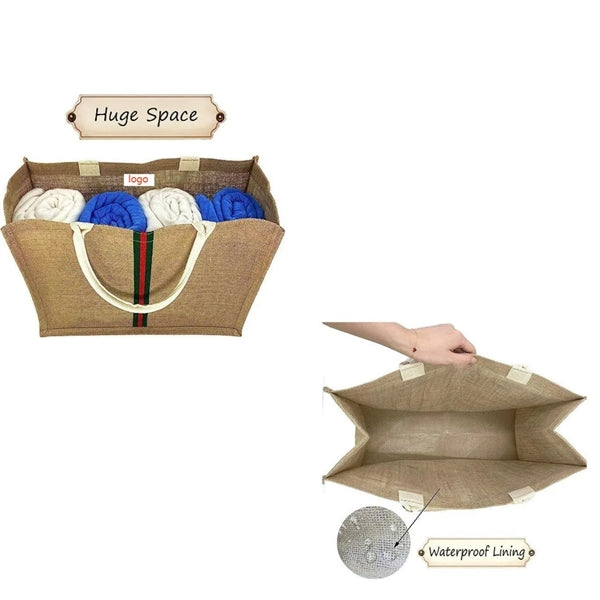 Woven Large Beach Bag Straw Handbag