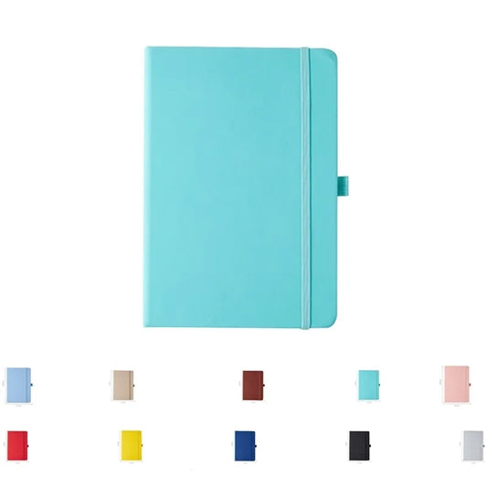 Stationery Notepad PU Leather Hardcover Record Notebook