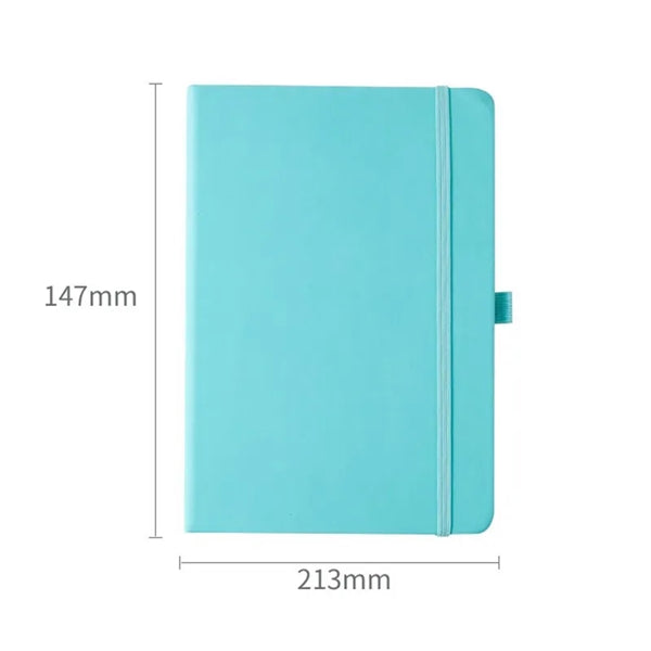 Stationery Notepad PU Leather Hardcover Record Notebook