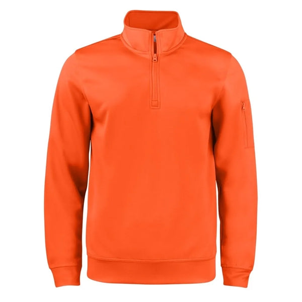 Clique Lift Solution-dyed Performance Unisex Half Zip Swe...