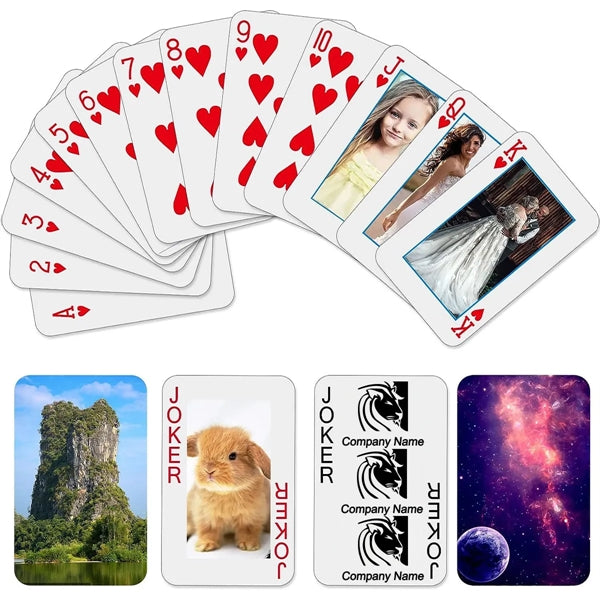 Advertising Playing Cards In Various Materials