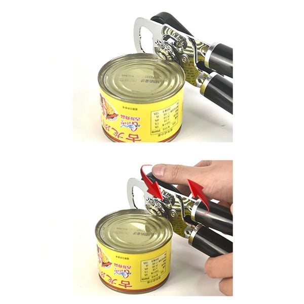 Stainless Steel Multifunctional Can Opener