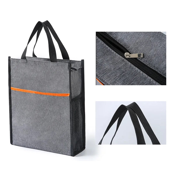 Waterproof Oxford Handle Document Bag Handbag Briefcase