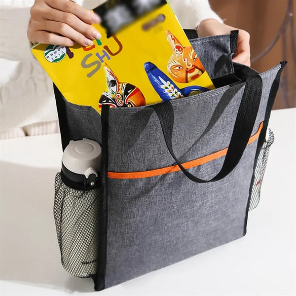 Waterproof Oxford Handle Document Bag Handbag Briefcase