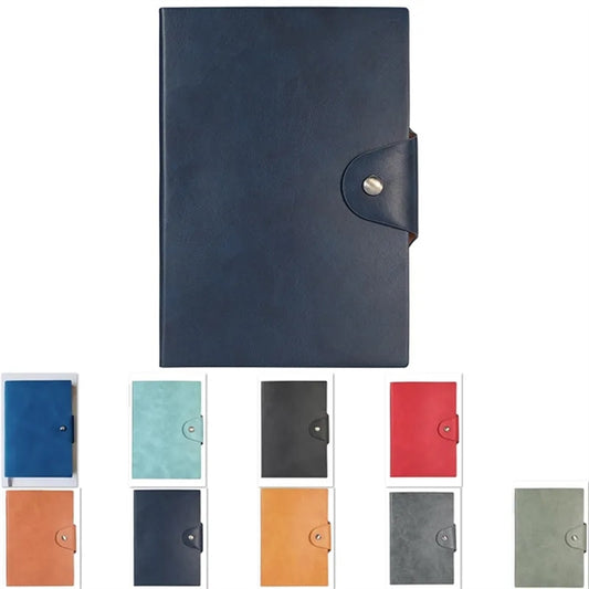 PU Leather Magnetic Closure Thickened Notebook