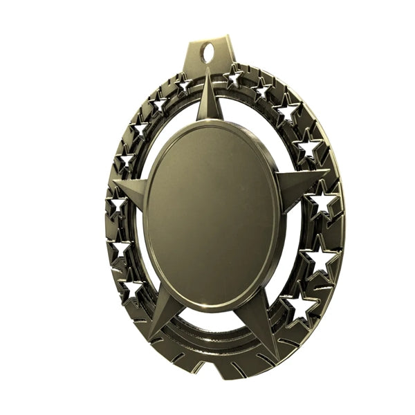 Express Vibraprint Star Insert Medal