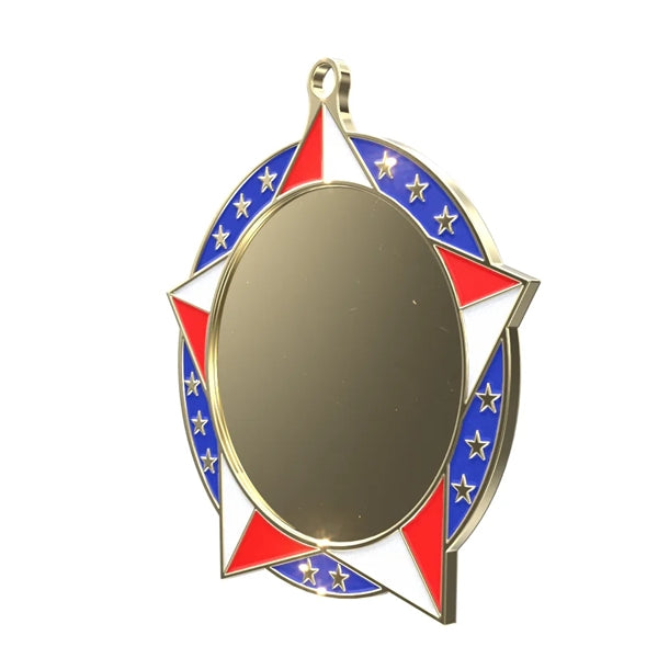 Express Patriotic Star Insert Medal