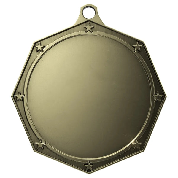 Express Octagon Star Insert Medal