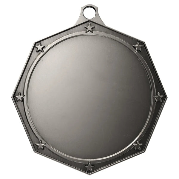 Express Octagon Star Insert Medal