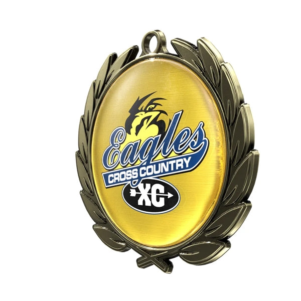 Express Victory Crown Insert Medal