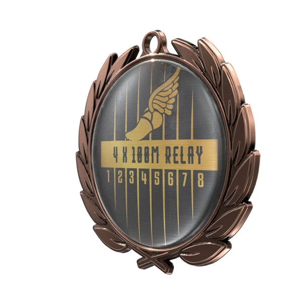 Express Victory Crown Insert Medal