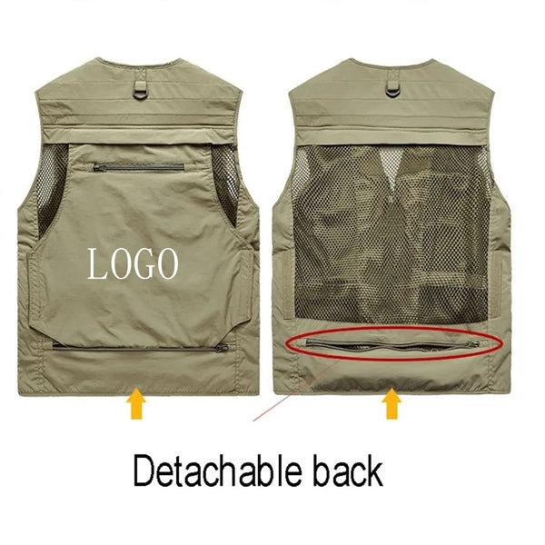 Rescue Vest Safety Jacket Waistcoat Reflective Stripes