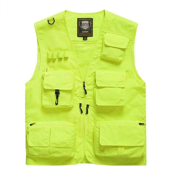 Rescue Vest Safety Jacket Waistcoat Reflective Stripes