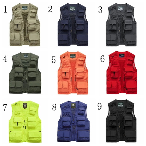 Rescue Vest Safety Jacket Waistcoat Reflective Stripes