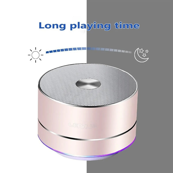 Wireless Bluetooth Speaker Subwoofer FM TF Metal