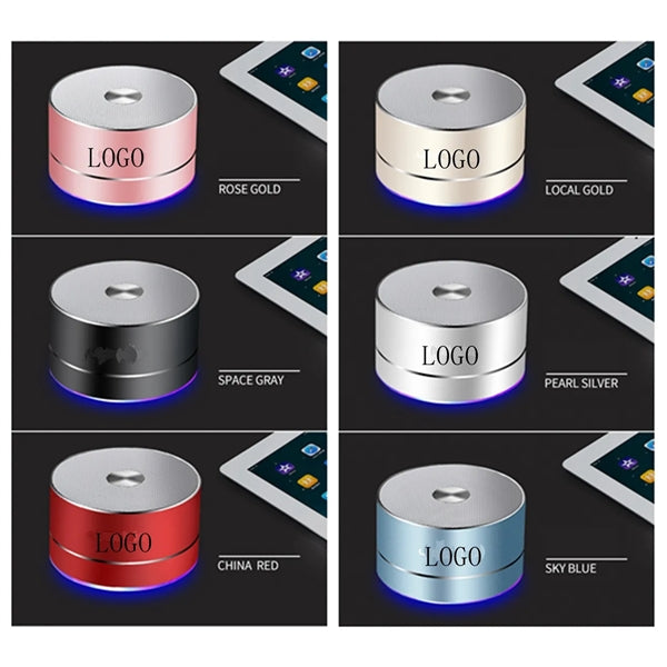 Wireless Bluetooth Speaker Subwoofer FM TF Metal