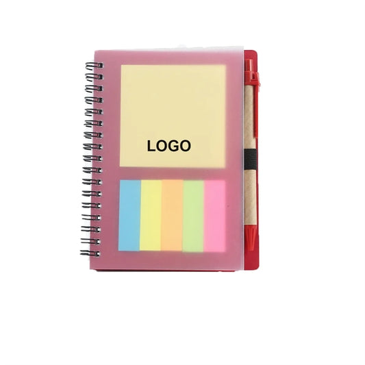 Business Sticky Notes Book with A Pen