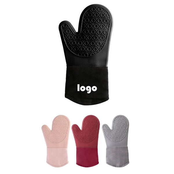 Long Professional Silicone Oven Mitt