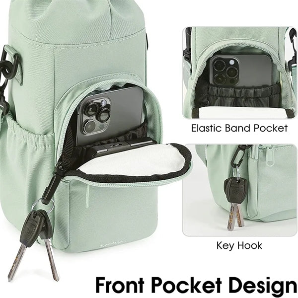 Water Bottle Holder with Strap