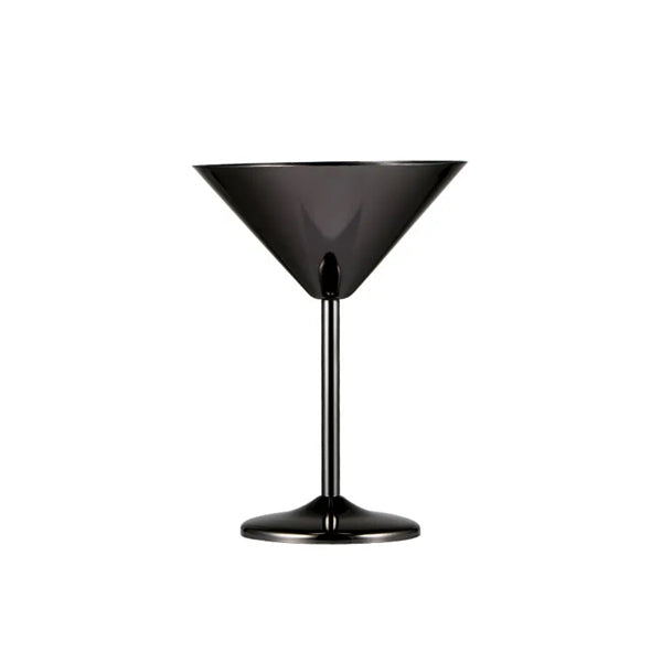 Stainless Steel Martini Cocktail Glasses