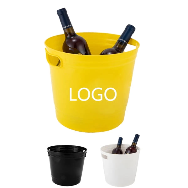 Round Beer Wine Ice Bucket
