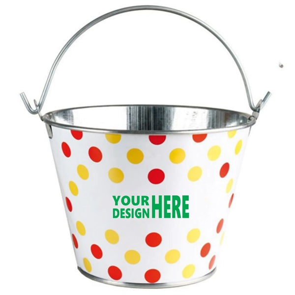 5 QT Galvanized Metal Wine Champagne Ice Bucket