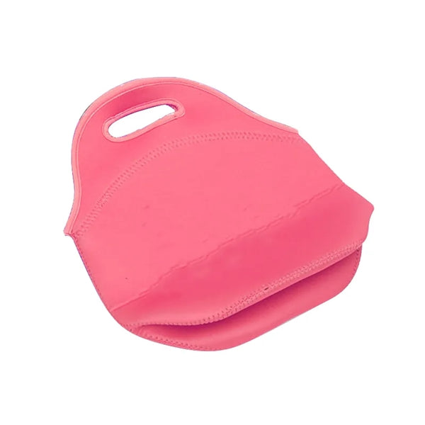 Insulated Neoprene Zipper Lunch Tote Bag