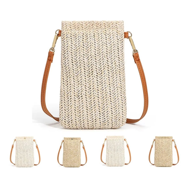 Summer One-Shoulder Diagonal Beach Bag