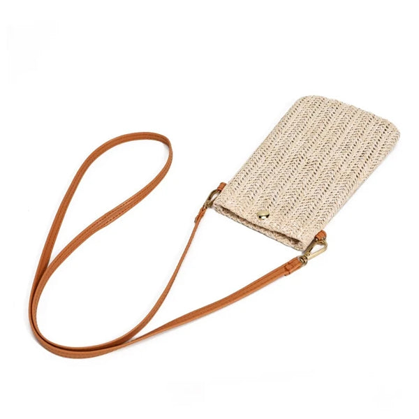 Summer One-Shoulder Diagonal Beach Bag